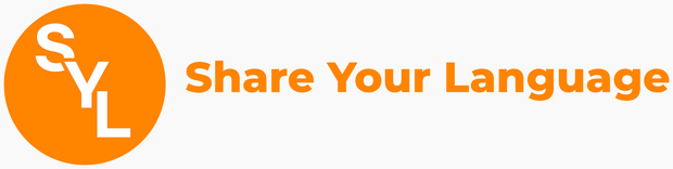 SYL (Share Your Language) 로고 · The Wellness N 협력사
